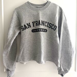 Gray San Francisco California Women's Sweater